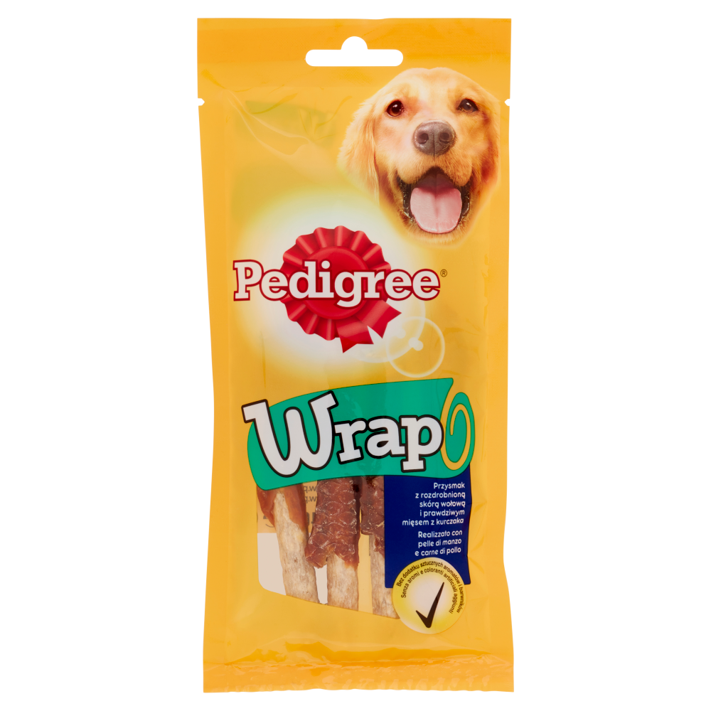 Pedigree Dog Snack Wrap 40 gr - -