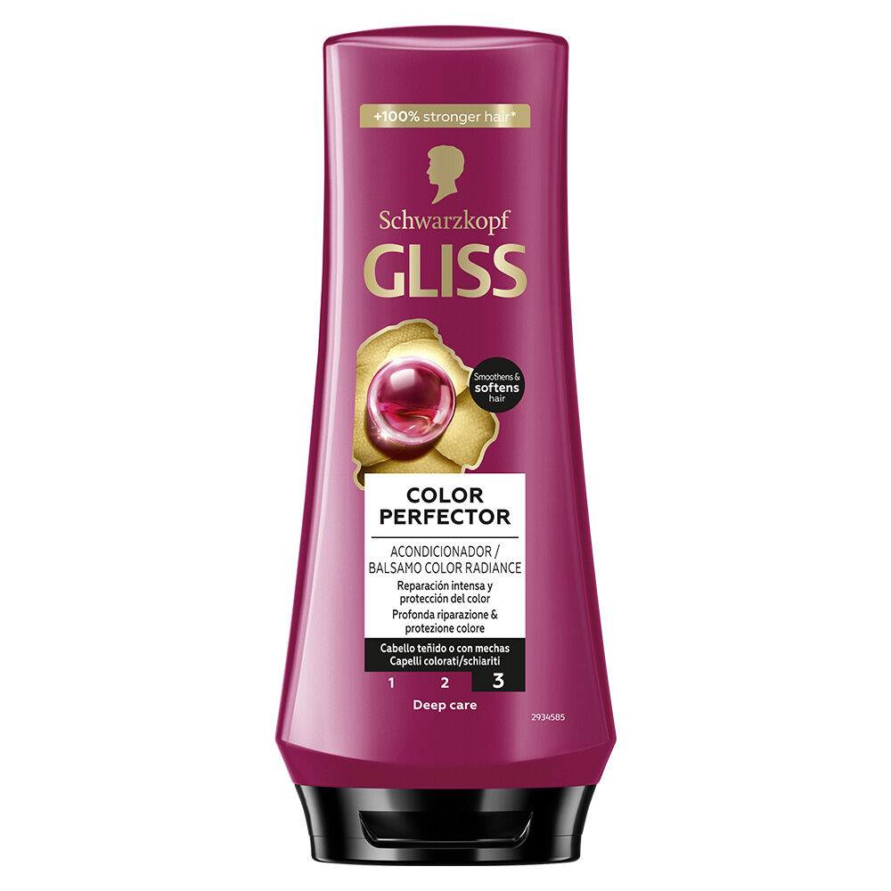 Gliss Hair Repair Colour Perfecor Balsamo Riparatore 200 ml,  Gliss Hair Repair Colour Perfecor Balsamo Riparatore 200 ml, , large