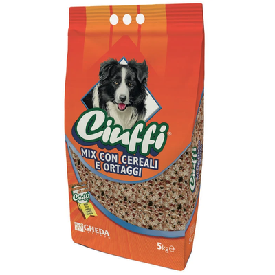 Ciuffi Mix con Cereali e Ortaggi 5 kg