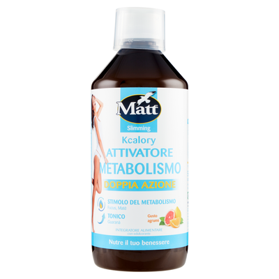 Matt Slimming Kcalory Attivatore Metabolismo Doppia Azione 500 ml