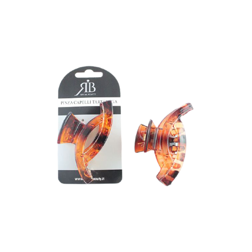 Royal Beauty Pinza Capelli Cuore Tartaruga, , large
