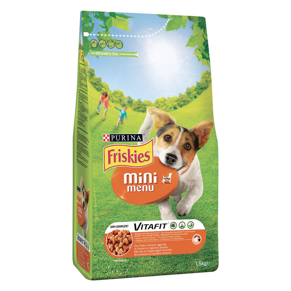 Friskies Mini Menù Pollo (<10 kg) 1.5 Kg, , large