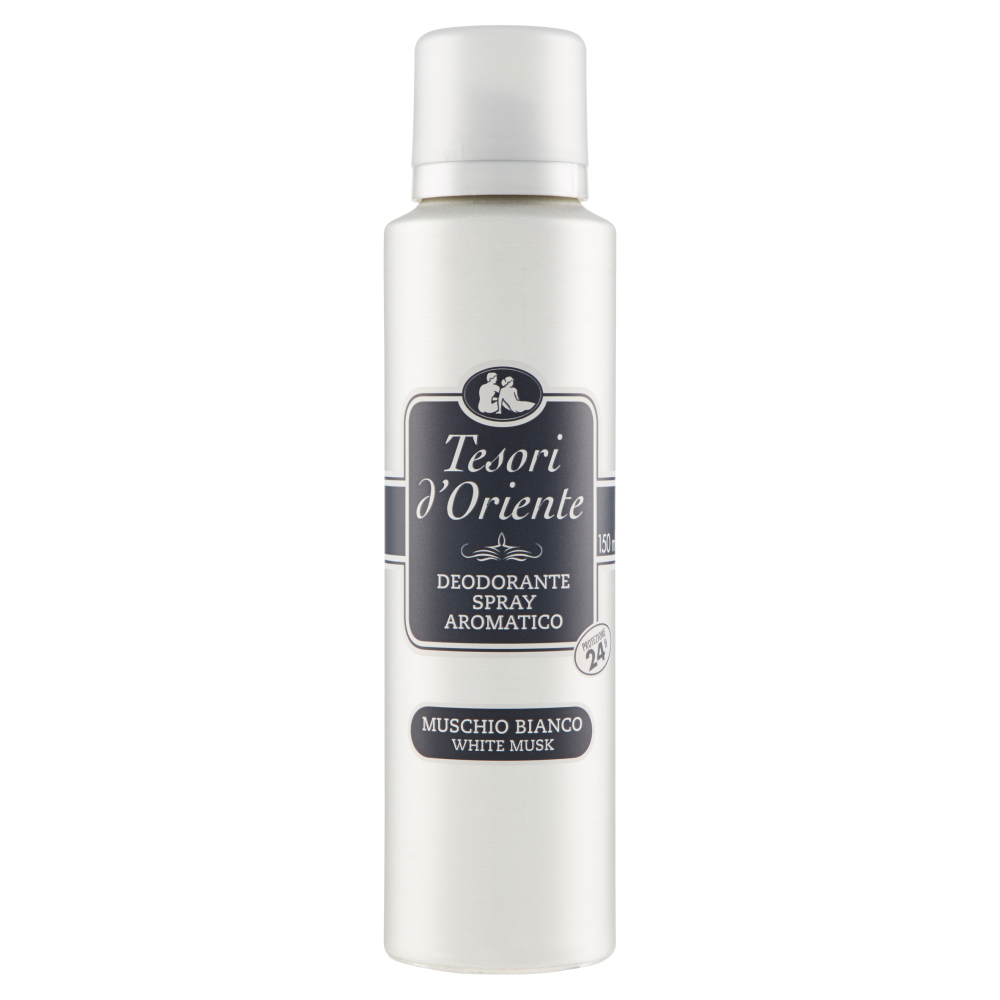 Tesori d'Oriente Muschio Bianco Deodorante Aromatico Spray 150 ml, , large