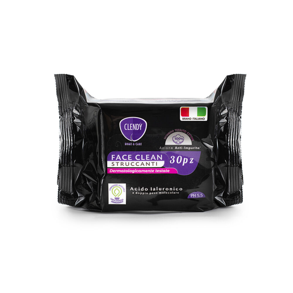 Clendy Salviette Struccanti 30 Pezzi, , large