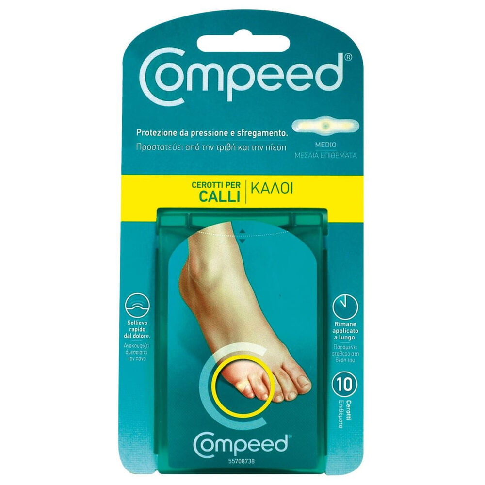 Compeed Cerotti Calli Medium 10 pezzi, , large