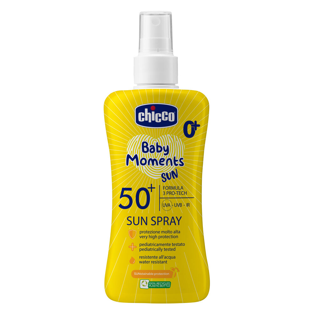 Chicco Latte Solare Spray SPF50+ 150ml, , large