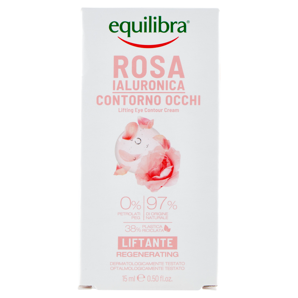 Equilibra Rosa Ialuronica Contorno Occhi Liftante 15 ml, , large