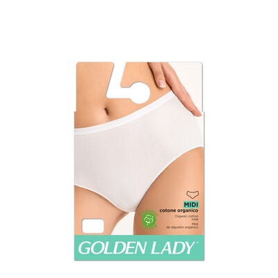 Golden Lady Slip Midi Bianco Taglia 4-L