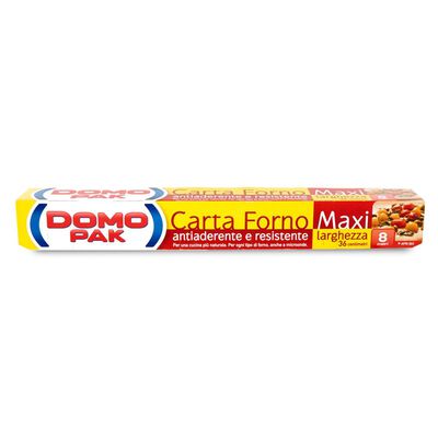 Domopak Carta Forno Naturale - 8Mt