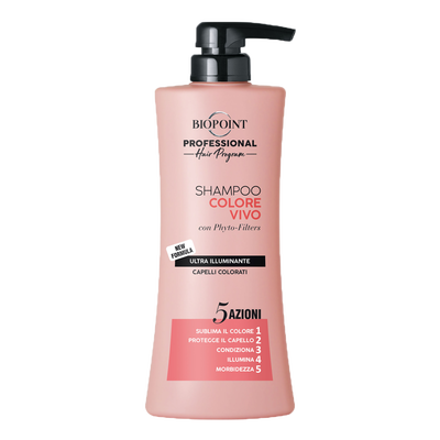 Biopoint Professional Shampoo Colore Vivo 400 ml