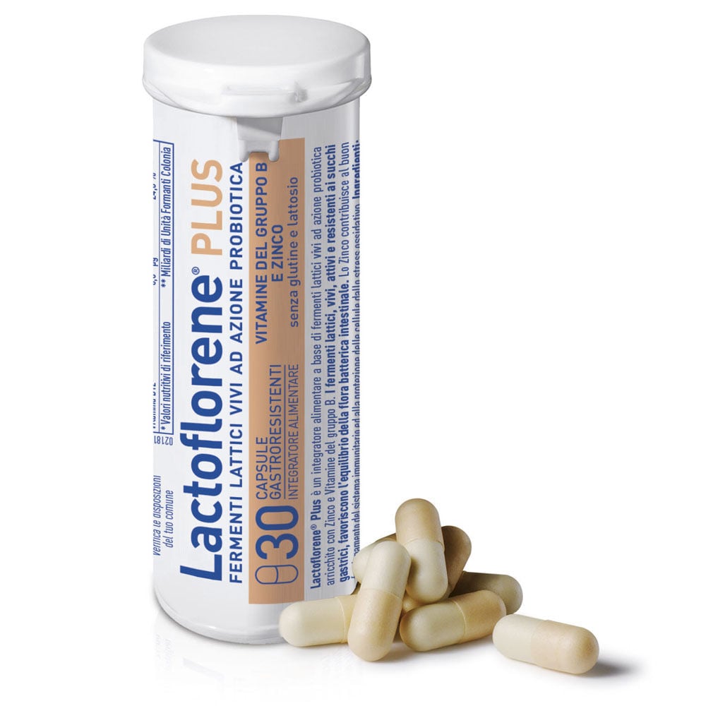Montefarmaco Otc Spa Lactoflorene Plus - Integratore A Base Di Fermenti Lattici Vivi - 30 Capsule - Immagine 11