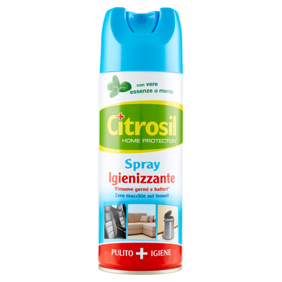 Citrosil Home Protection Spray Igienizzante con Essenze di Menta 300 ml