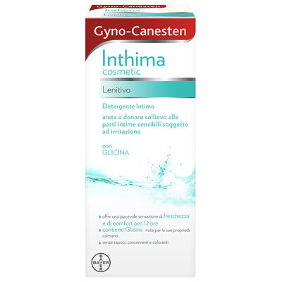 Gyno-Canesten Inthima Detergente Intimo Lenitivo con Glicina Flacone 200ml