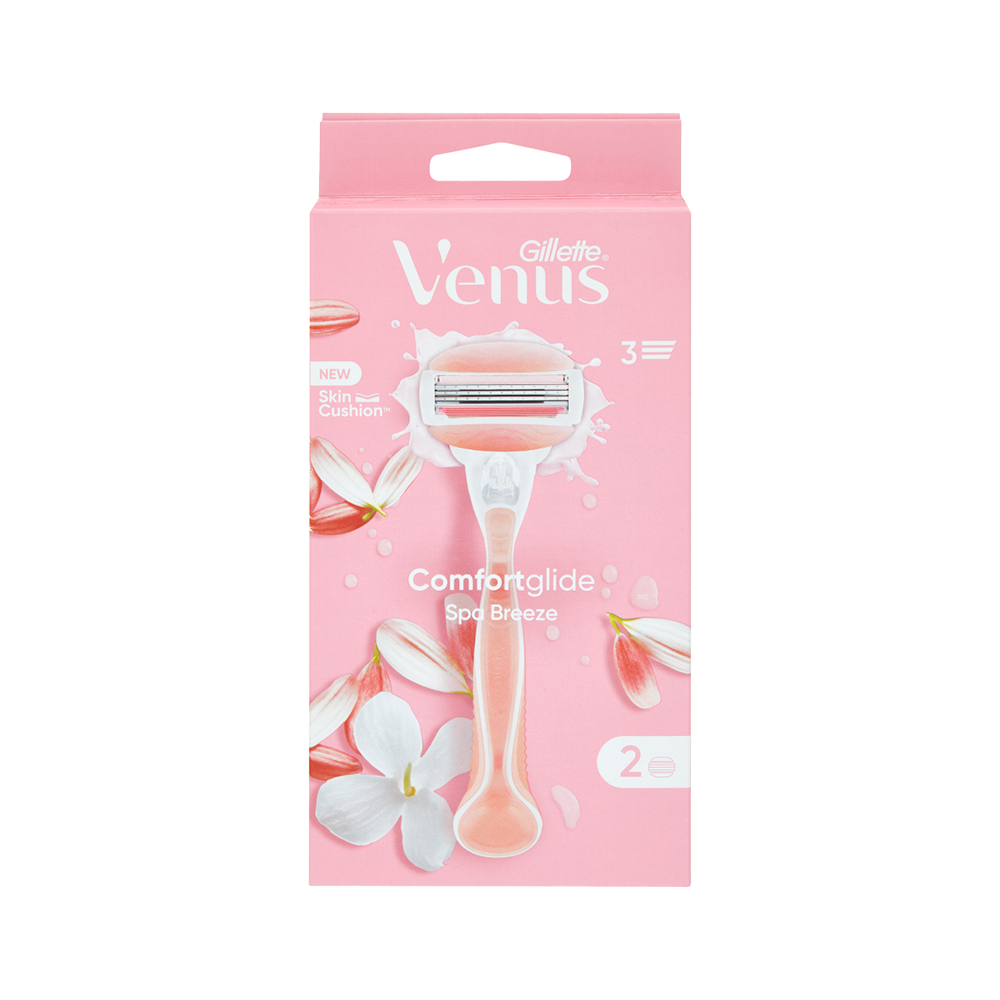 Gillette Venus Rasoio Spa Breeze + 2 Ricariche - -
