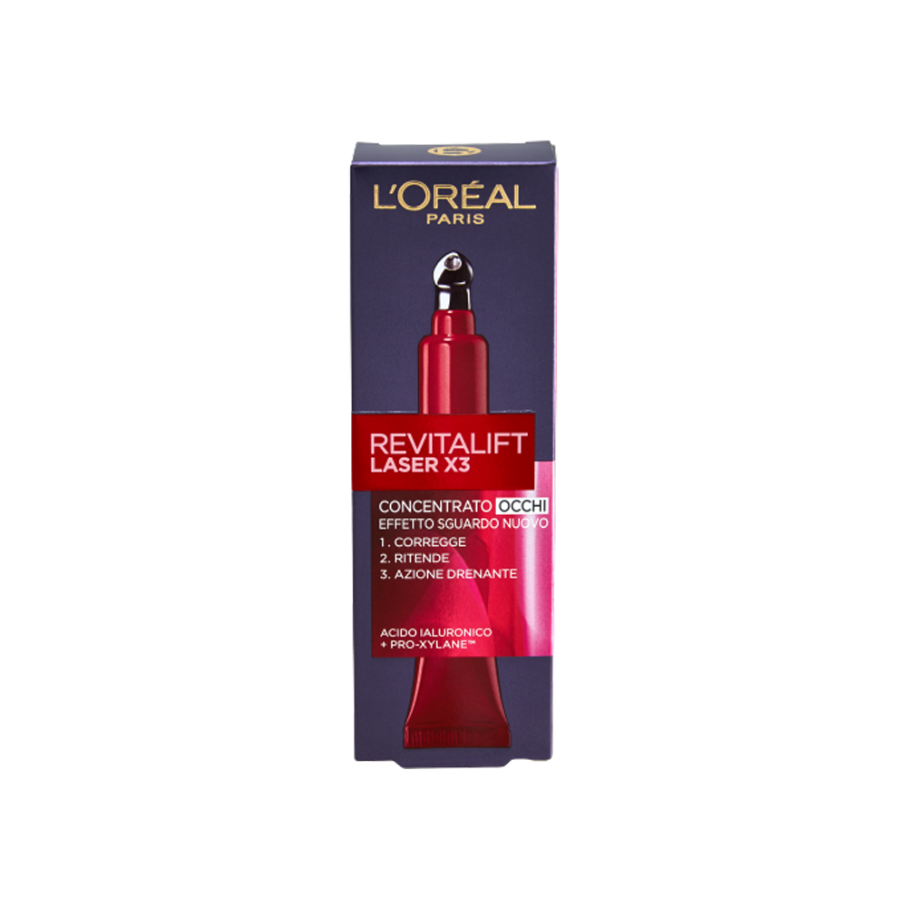 L'Oréal Paris Revitalift Laser X3 Occhi 15 ml - -