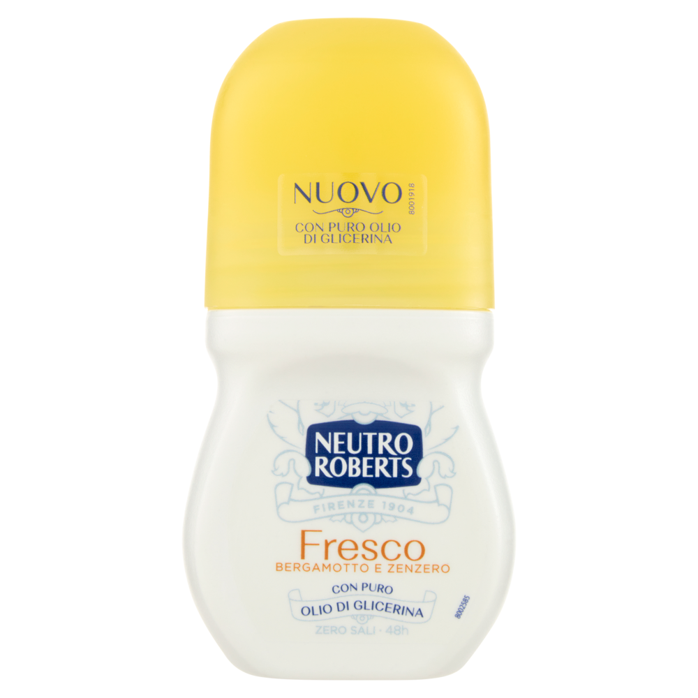 Neutro Roberts - Fresco Bergamotto E Zenzero - Deodorante Roll-On 50 Ml - Immagine 6