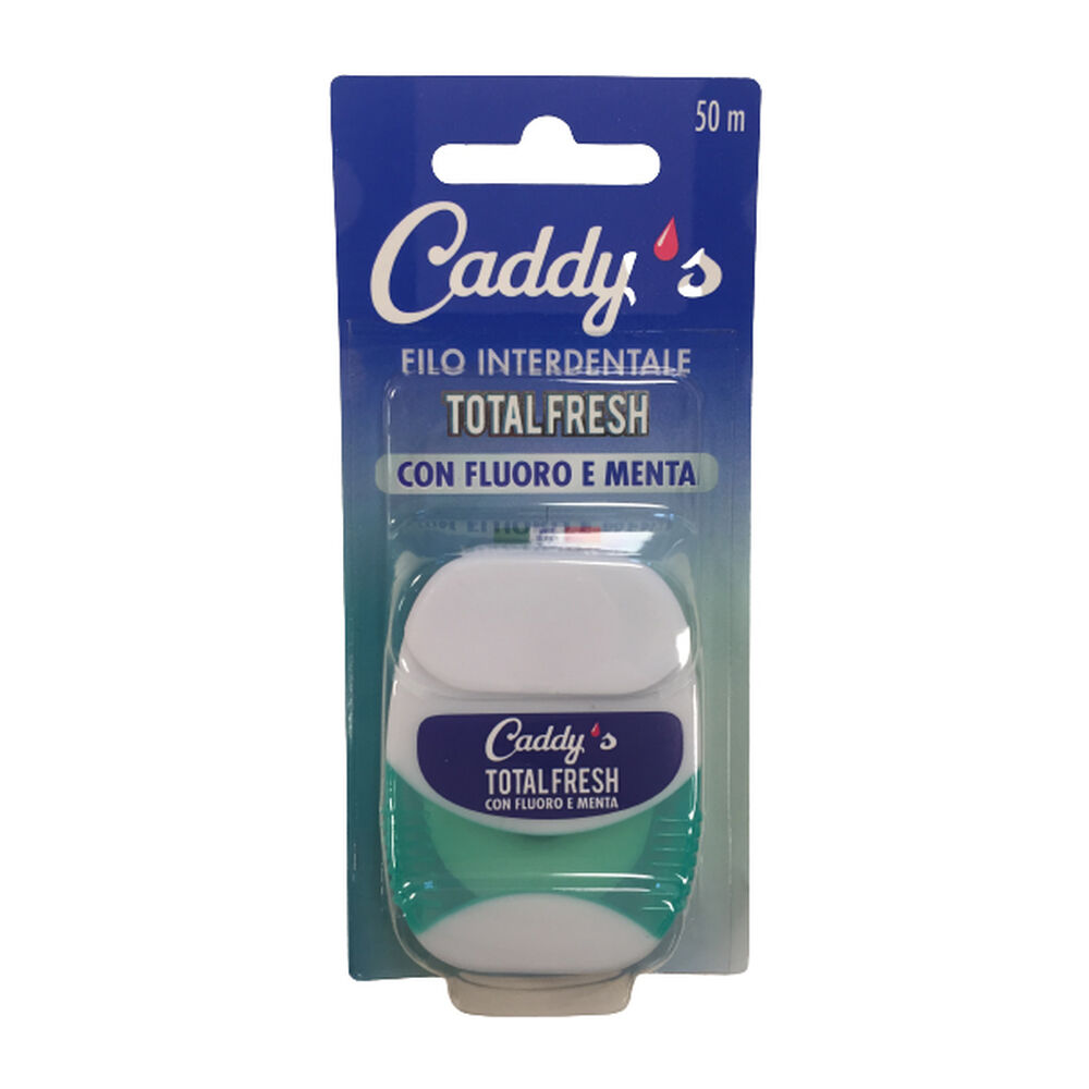 Caddy's Total Fresh Filo Interdentale 50 mt, , large