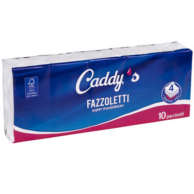Caddy's Fazzoletti 10 Pezzi