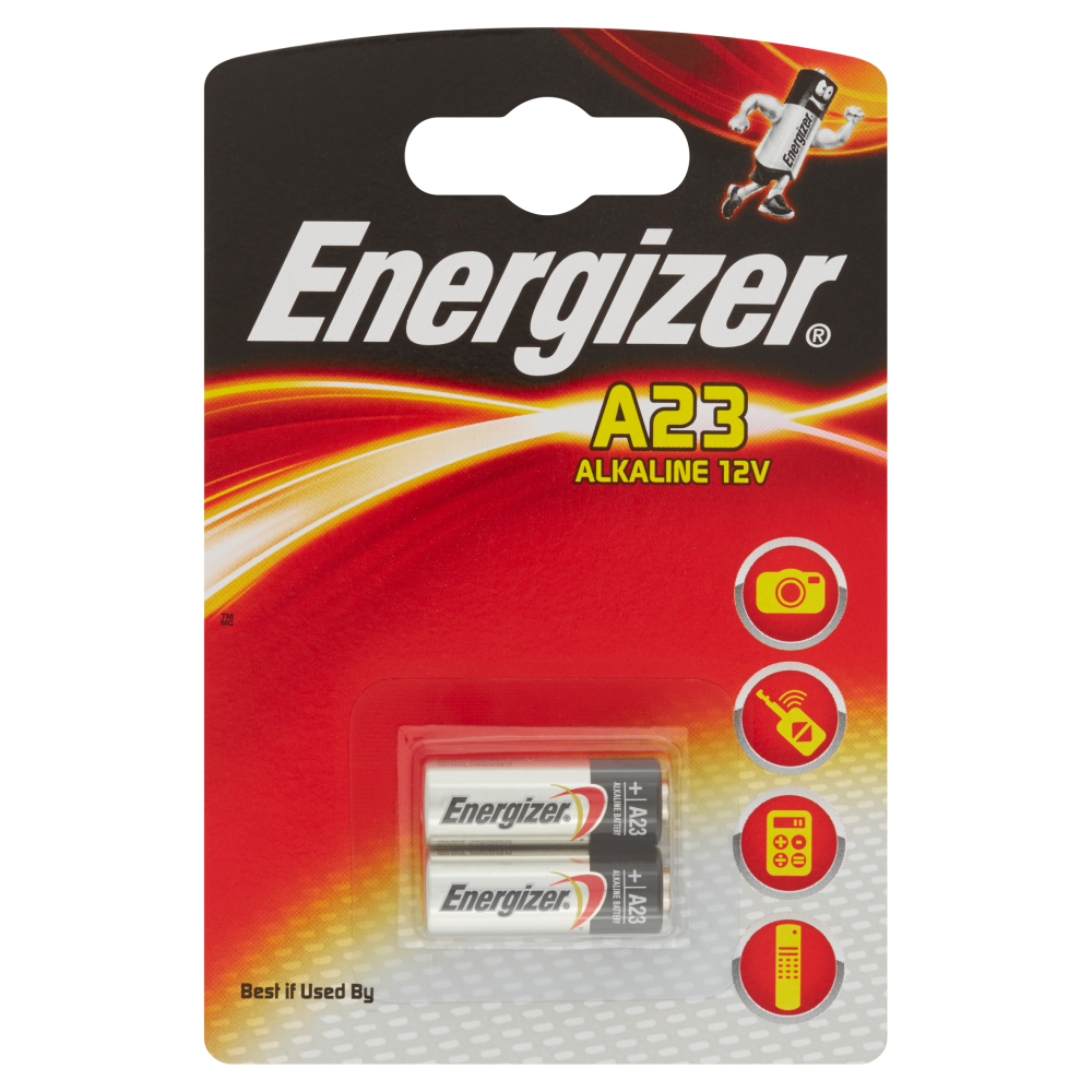 Energizer A23 Alkaline 12V 2 Batterie - -