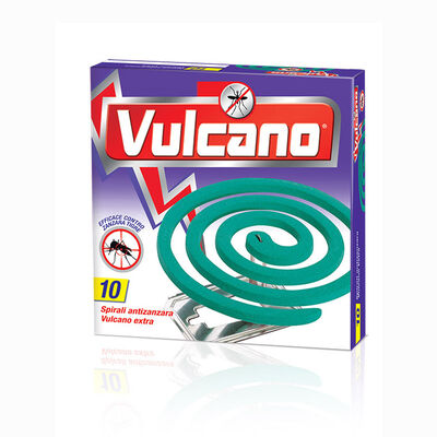 Vulcano Spirali Antizanzare 10 Pezzi