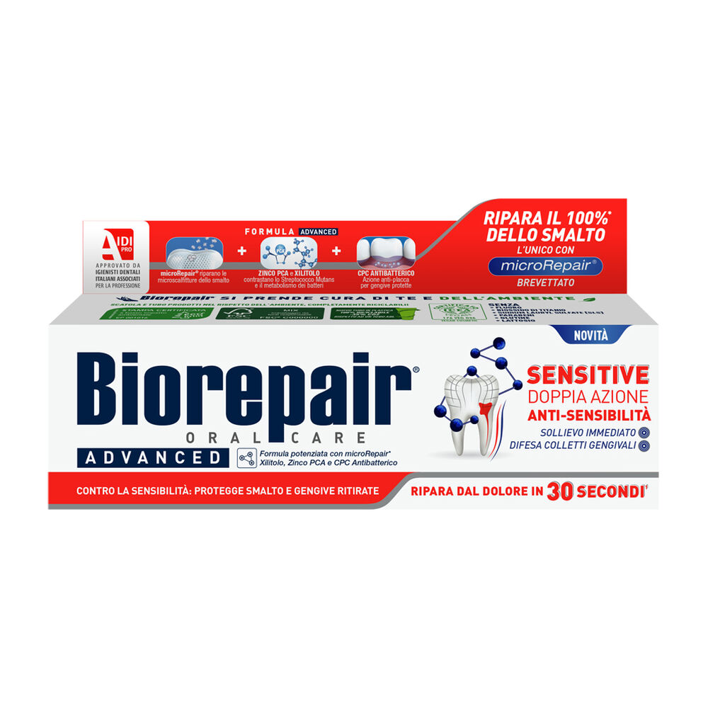Biorepair Advanced Sensitive 75 ml, , large