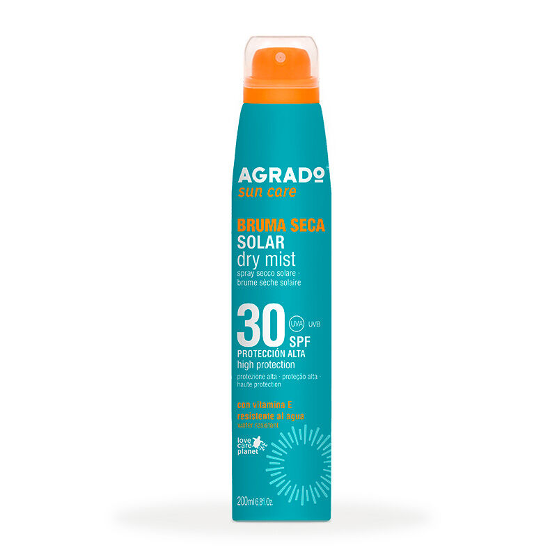 Agrado Spray a Secco Solare Spf 30 200 ml - -