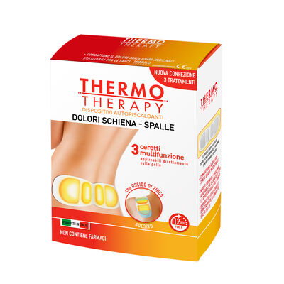 Thermotheraphy Cerotto Multifunzione Schiena e Spalle 3 Pezzi