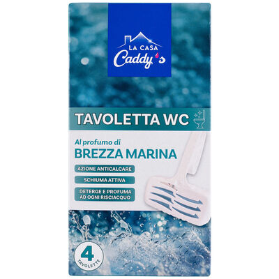 Caddy's Tavolette WC Brezza Marina 4 Pezzi
