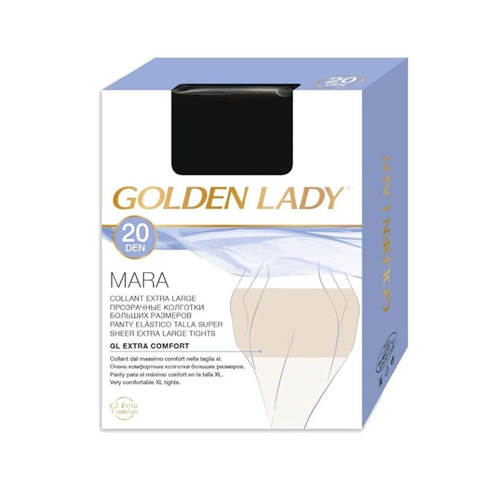 Golden Lady Collant Mara 20 Denari Nero Taglia XL, , large