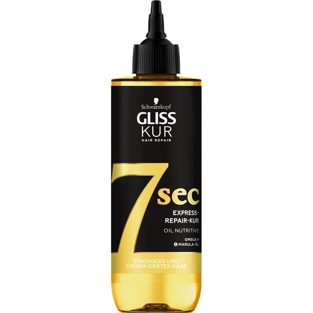 Gliss Trattamento 7sec Oil Nutritive 200ml, , large image number null