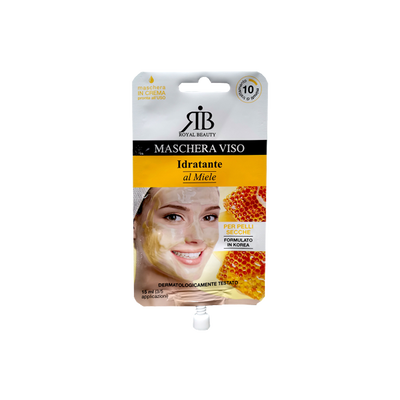 Royal Beauty Maschera Viso Monodose Miele 15 ml