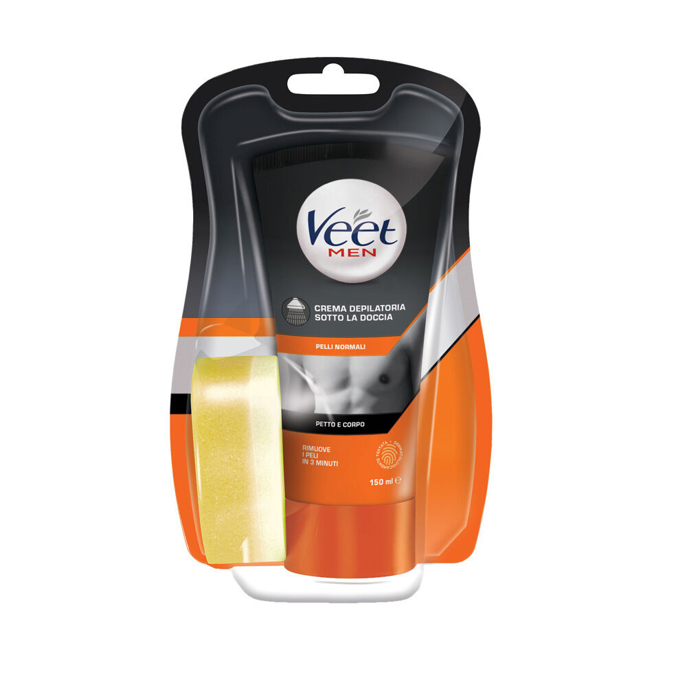 Veet Men Crema Sotto la Doccia Pelli Normali 150 ml, , large