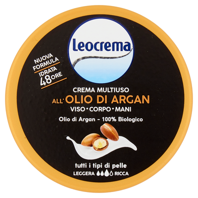 Leocrema Crema Multiuso Olio di Argan 150 ml