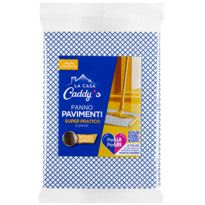 La Casa Caddy's Panno Pavimenti Super Pratico 3 Pezzi