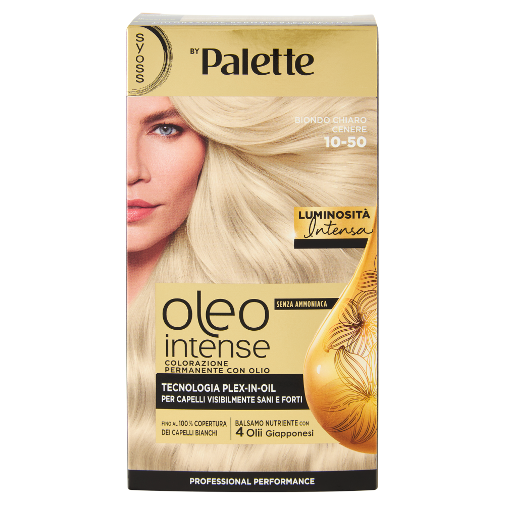 Syoss By Palette oleo intense Biondo Chiaro Cenere 10.50 - -