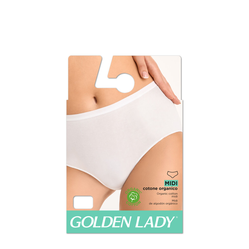 Golden Slip Midi Bianco Taglia 5-XL, , large