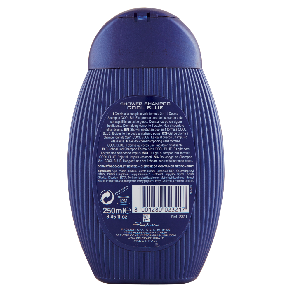 Felce Azzurra Doccia Man Cool Blue 250 ml, , large