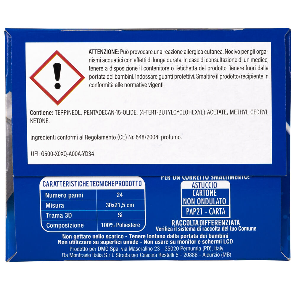 Caddy's Panni Cattura Polvere Lavanda & Camomilla 24 Pezzi, , large