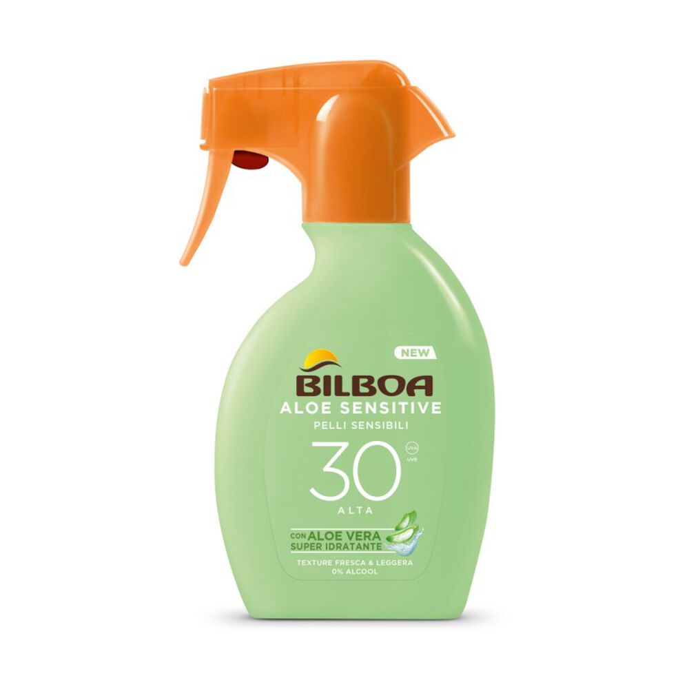 Bilboa Spray Trigger Aloe Sensitive Spf 30 200 ml, , large