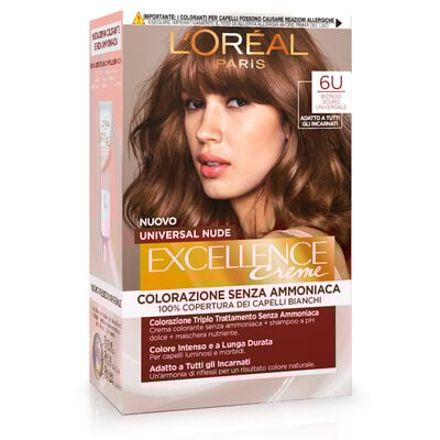 L'Or&eacute;al Paris Colorazione Permanente senza Ammoniaca Biondo Scuro N.6U
