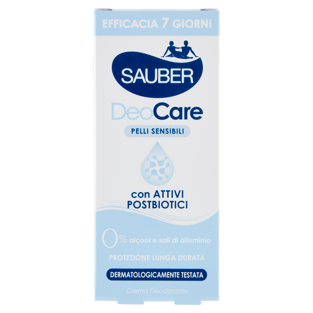 Sauber DeoCare Pelli Sensibili con Attivi Postbiotici 35 ml, , large
