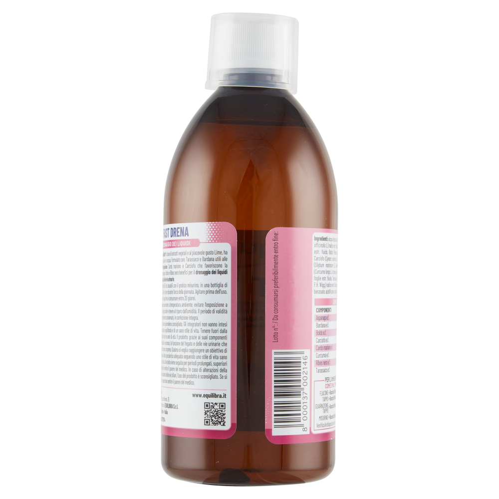Equilibra Fast Drena Drenaggio dei Liquidi 500 ml, , large