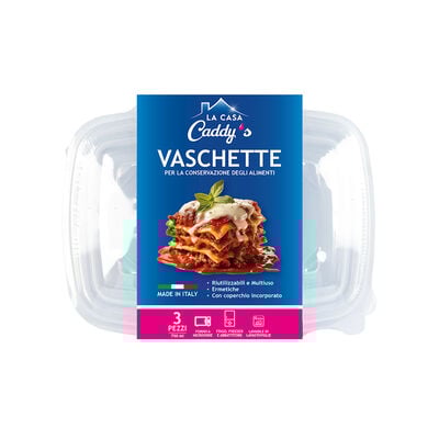 CADDY'S VASCHETTE ALIMENTI 750 ML PZ 3