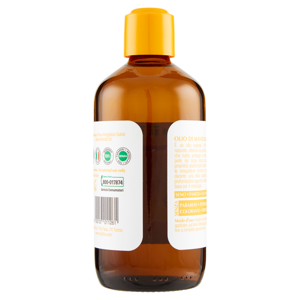 Equilibra Mandorle Olio di Mandorle Puro 250 ml, , large