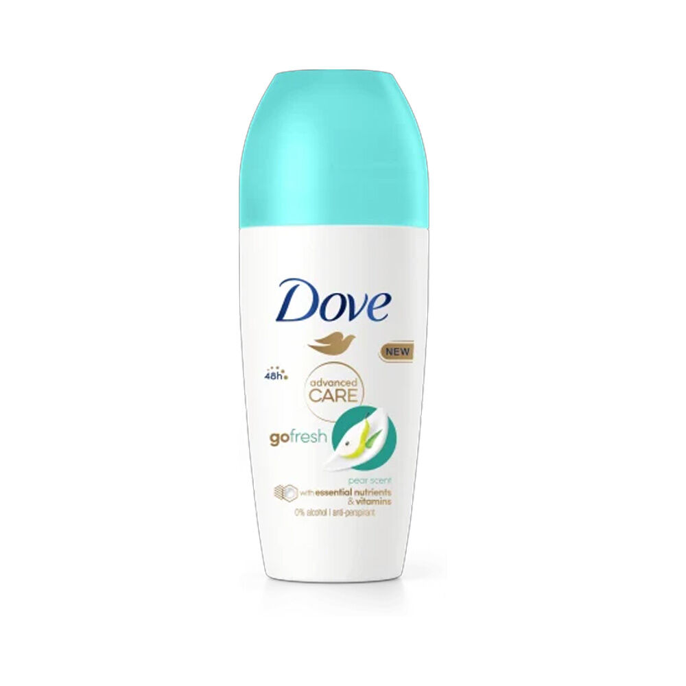 Dove Deodorante Roll-On Advanced Care Pera e Aloe Vera 50 ml - -
