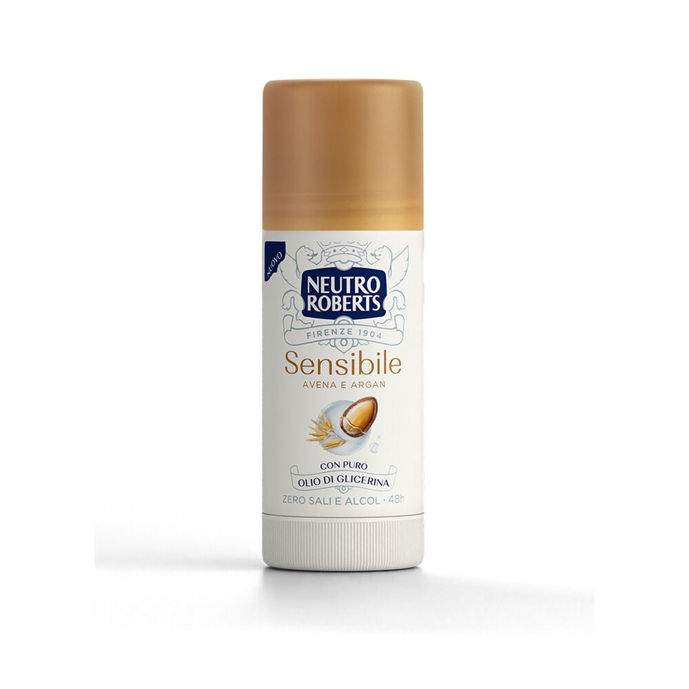 Neutro Roberts Deodorante Stick Avena & Argan 40 ml, , large
