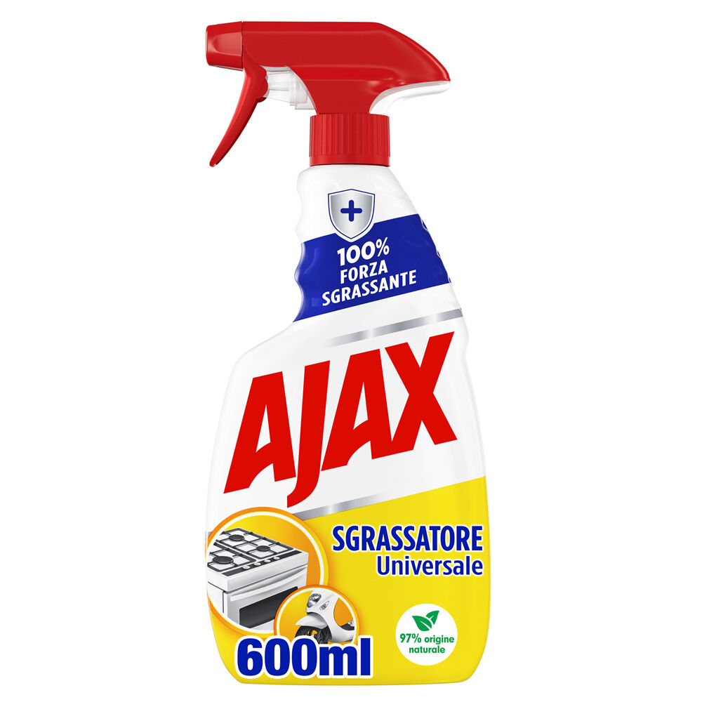 Ajax Detersivo Spray Sgrassatore Universale 600 ml, , large