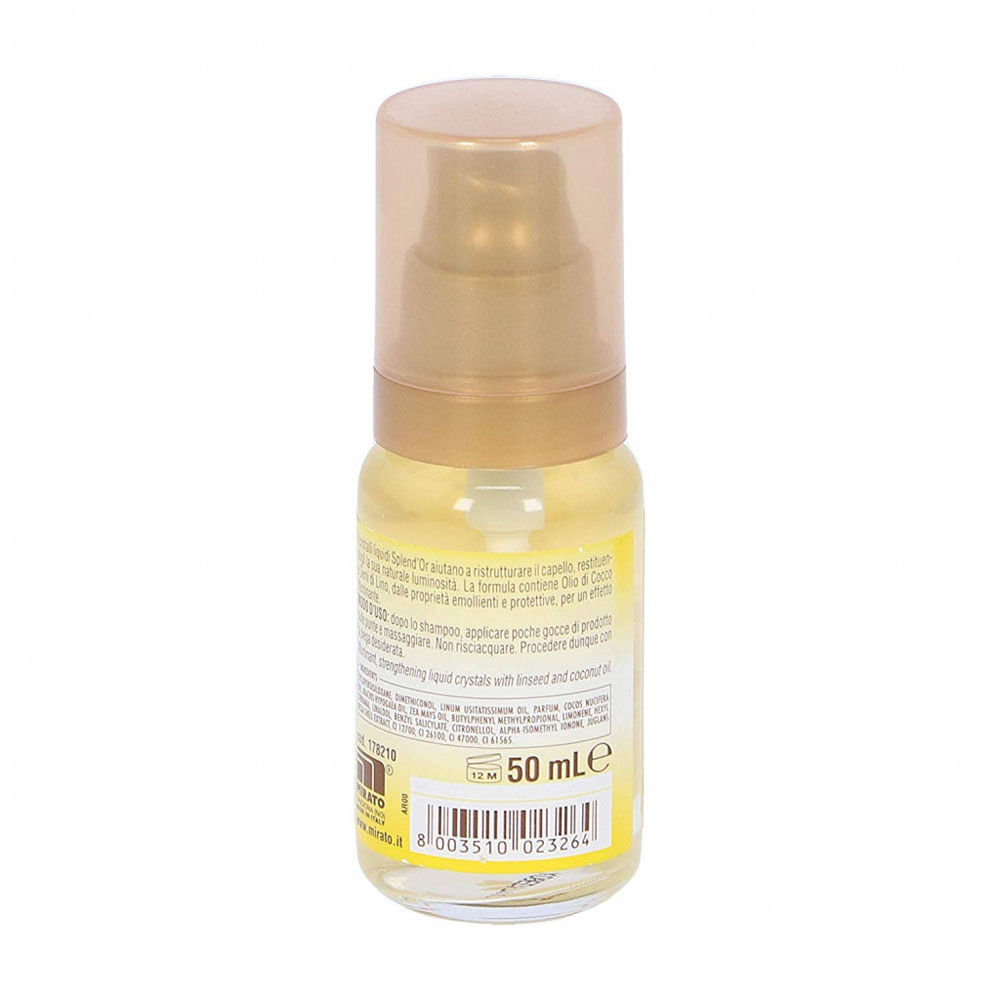 Splend'Or Cristalli liquidi con Semi di Lino e Olio di Cocco 50 ml, , large