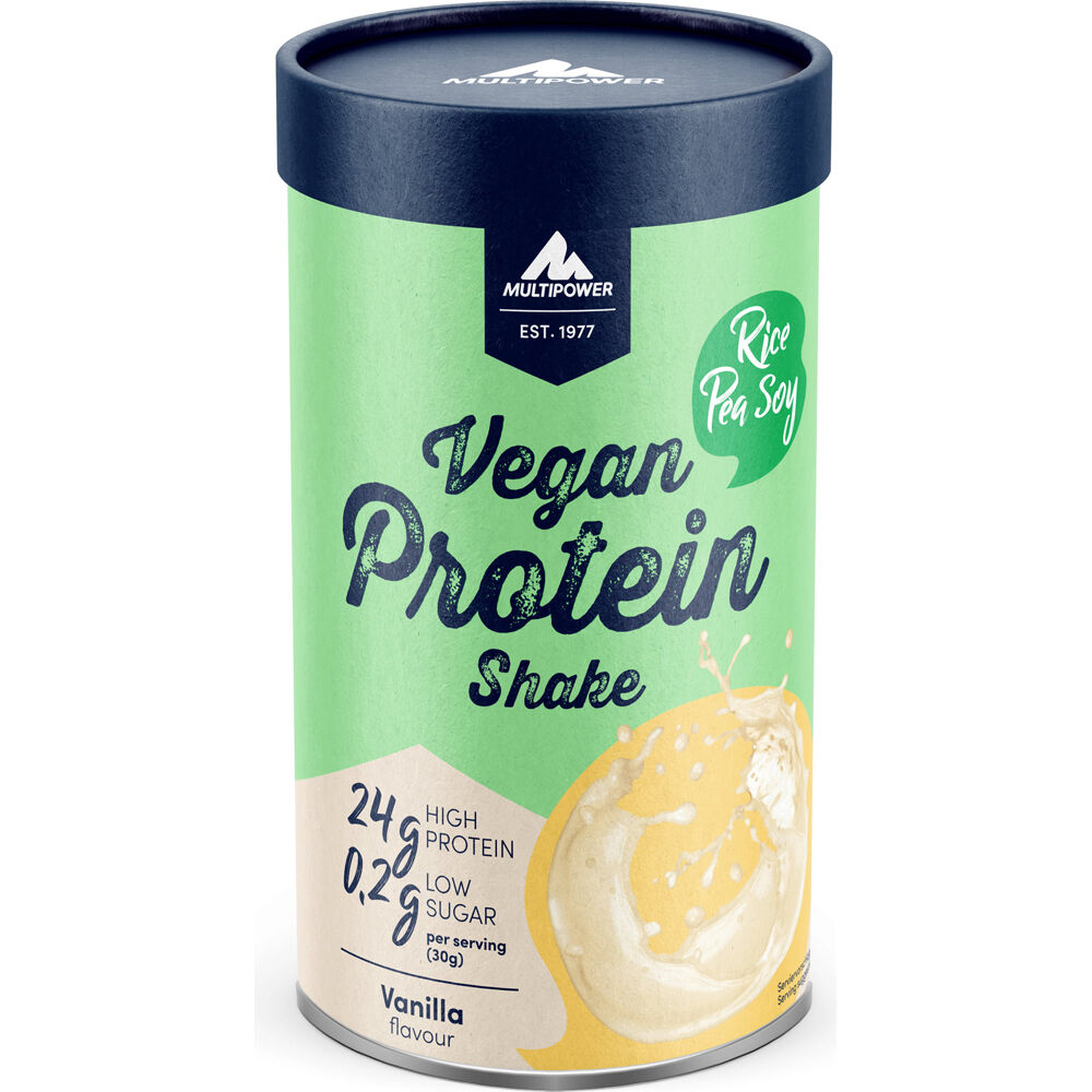 Multipower Vegan Protein Shake Vanilla 420g, , large