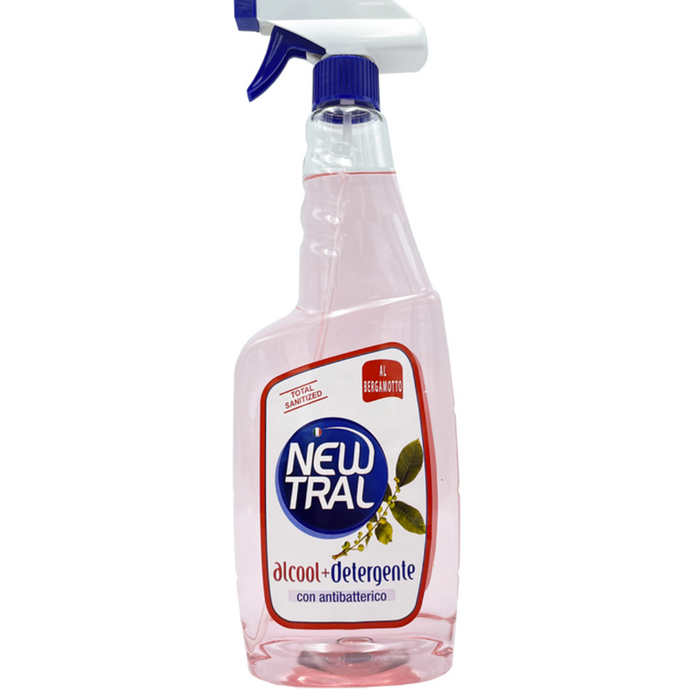 Neutral Alcool + Detergente con Antibatterico al Bergamotto 750 ml, , large